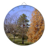 Herfst Trees Dartbord (Voorkant)