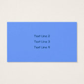 Herfst Trees die Natuur naderen Visitekaartjes (Achterkant)