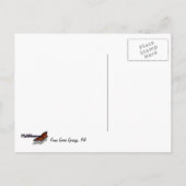 Herfst Trees en Blue Sky Autumn Natuur Fotografie Briefkaart (Achterkant)