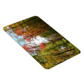 Herfst Trees en Blue Sky Autumn Natuur Fotografie Magneet (Rechterzijde)