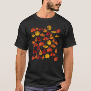 Herfst Trees Patroon T-shirt