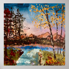 "Herfst Trees: Poster