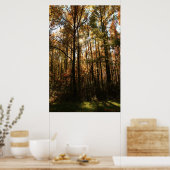 Herfst Trees Poster (Keuken)