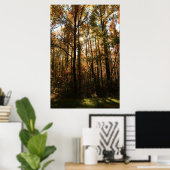 Herfst Trees Poster (Thuiskantoor)
