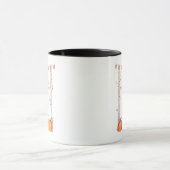 Herfst Trees Pumpkins Turkey Thanksgiving Party Mok (Midden)