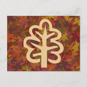 Herfst Trees reeks 2 Briefkaart