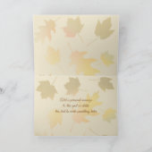 Herfst Trees Rural Photography Thinking of You Kaart (Binnen)