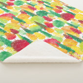 Herfst Trees Sherpa Deken (3/4)