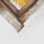 Herfst Trees & Wildflowers Thru Venster AN3 Decoup Tissuepapier (Detail)