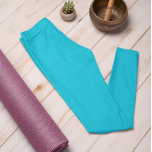 Herfst Trend Kleur Levendig Cyaan Solid Leggings<br><div class="desc">Introductie van onze stijlvolle solide levendige cyaan leggings, een onderdeel van ons herfst & winter 2023/24 trend kleuren collectie. Deze leggings zijn meer dan alleen trendy; ze belichamen tijdloze en klassieke aantrekkingskracht, waardoor je mode jarenlang fris blijft. Deze levendige leggings zijn de perfecte manier om je herfst- en winteroutfit te...</div>