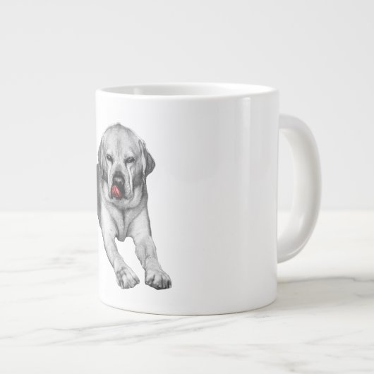 Herfst Trickster met een Lick Grote Koffiekop (Voorkant rechts)