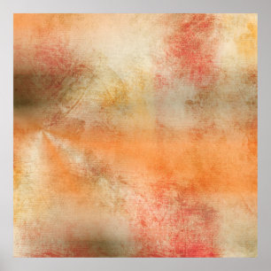 Herfst trillend achtergrondpapier poster