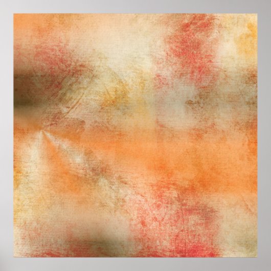 Herfst trillend achtergrondpapier poster (Voorkant)
