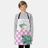 Herfst Tropische vos en witte pompoen Apron Schort (Gedragen)