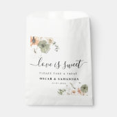 Herfst Trouw Favorietentas | Aquarel Pompoenen Bedankzakje (Voorkant)