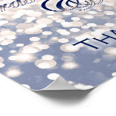 Herfst Trouwen Kaarten & Geschenken Teken - Champa Poster (Hoek)