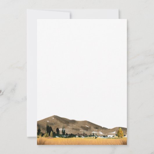 Herfst  truck met zonnebloemen Thanksgiving Feestdagenkaart (Achterkant)