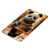 Herfst trui panda magneet (Linkerzijde)