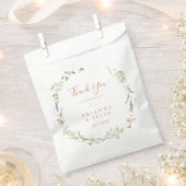 Herfst Tuin Wildflower Dank u bruiloft Bedankzakje (Geknipt)