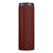 Herfst Turkey Thermal Tumbler Thermosbeker (Achterkant)