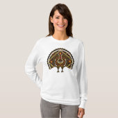 Herfst Turkey Women's Light Shirt (Voorkant volledig)