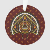 Herfst Turkije AcrylOrnament Ornament (voorkant)