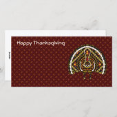 Herfst Turkije Fotokaart Feestdagenkaart (Voorkant / Achterkant)