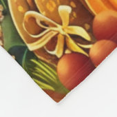 Herfst Turkije Pompoenen Thanksgiving Fleece Deken (Hoek)