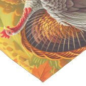 Herfst Turkije Pompoenen Thanksgiving Tafelloper (Hoek)