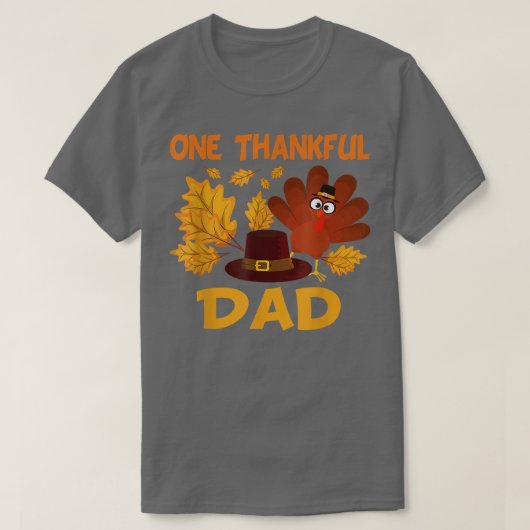 Herfst Turkije Thanksgiving F T-shirt (Design voorkant)