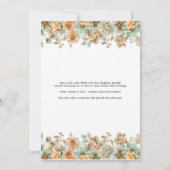 Herfst Twee Kleine Pompoen Herfst Tweeling Baby sh Kaart (Achterkant)