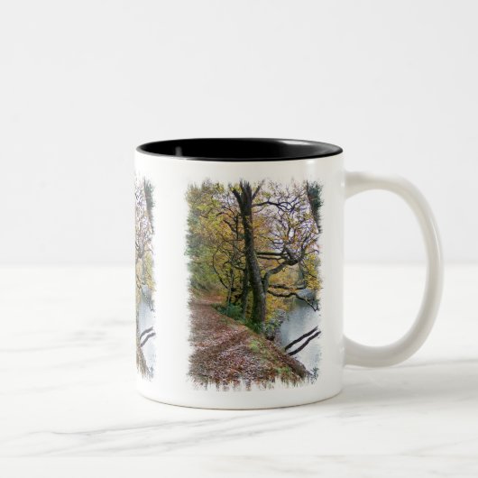 HERFST Tweekleurige koffiemok (Rechts)