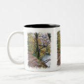 HERFST Tweekleurige koffiemok (Links)