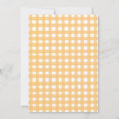 Herfst Twin Gender Reveal Little Pumpkin Theme Kaart (Achterkant)