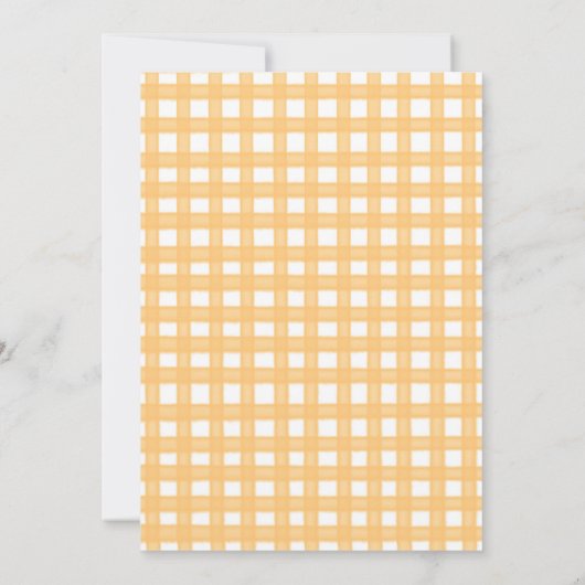 Herfst Twin Gender Reveal Little Pumpkin Theme Kaart (Achterkant)