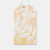 Herfst Uil Woodland Custom Gift Labels Cadeaulabel (Achterkant)