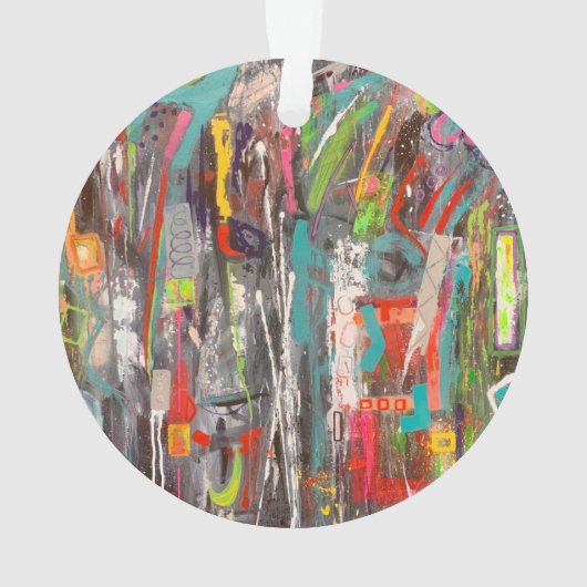 Herfst uit Acryl Ornament (achterkant)