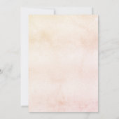 Herfst uit de liefde voor roombruin huwelijk kaart (Achterkant)