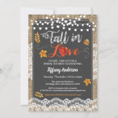 Herfst uit de liefde voor vrijgezellenfeest rustis kaart (Voorkant)