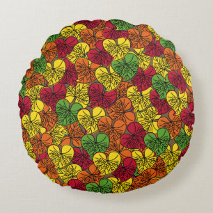 Herfst uit liefde - Autumn Leaves Rond Kussen