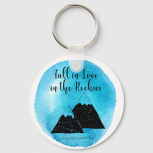 Herfst uit liefde in de Rockies Sleutelhanger