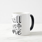 herfst uit liefde magische mok (Voorkant rechts)