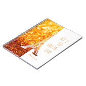 Herfst uit liefde Parijs | Romantische Eiffeltoren Notitieboek (Linkerzijde)