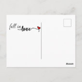 herfst uit liefde - Zwarte en Witte Zonnebloemen A Briefkaart (Achterkant)