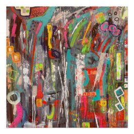 Herfst uit perfect Poster