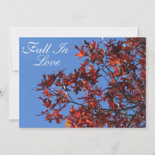 Herfst Uitnodiging (Voorkant)