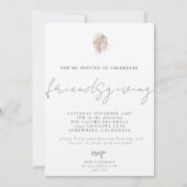 HERFST UITNODIGING (Voorkant)