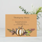 Herfst - Uitnodiging (Staand voorkant)