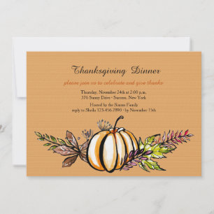 Herfst - Uitnodiging