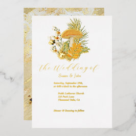 Herfst Uitnodiging Folie